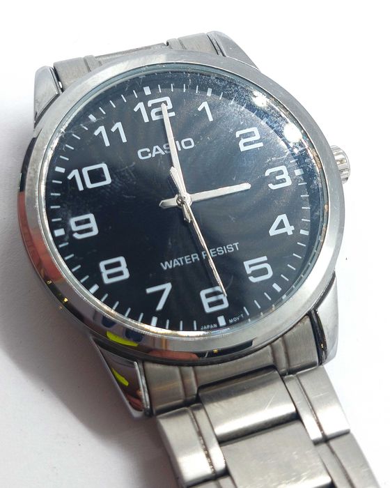 Zegarek Męski Casio na bransolecie / Nowy Lombard / Cz-wa