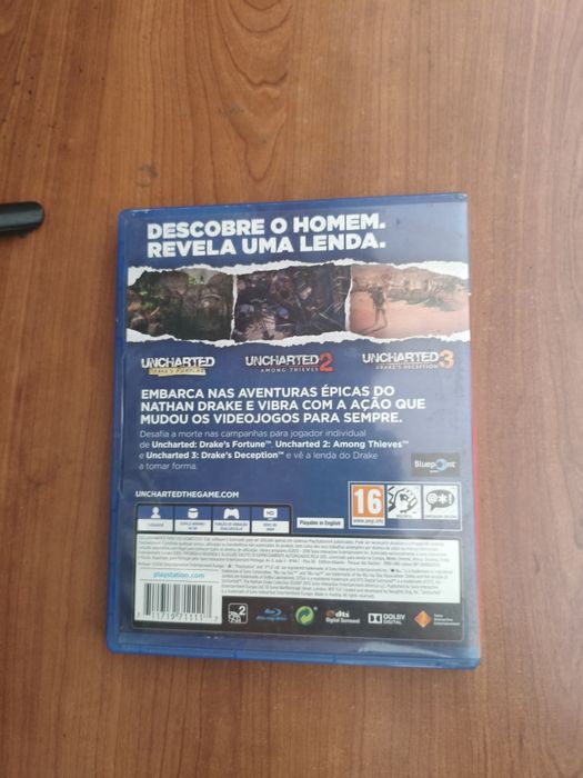 Unchartet 1,2,3 ps4 (coleção)