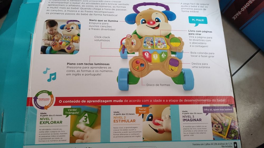 Andador de cãozinho