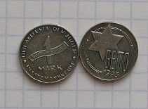 moneta 1 Marka 1943 Getto