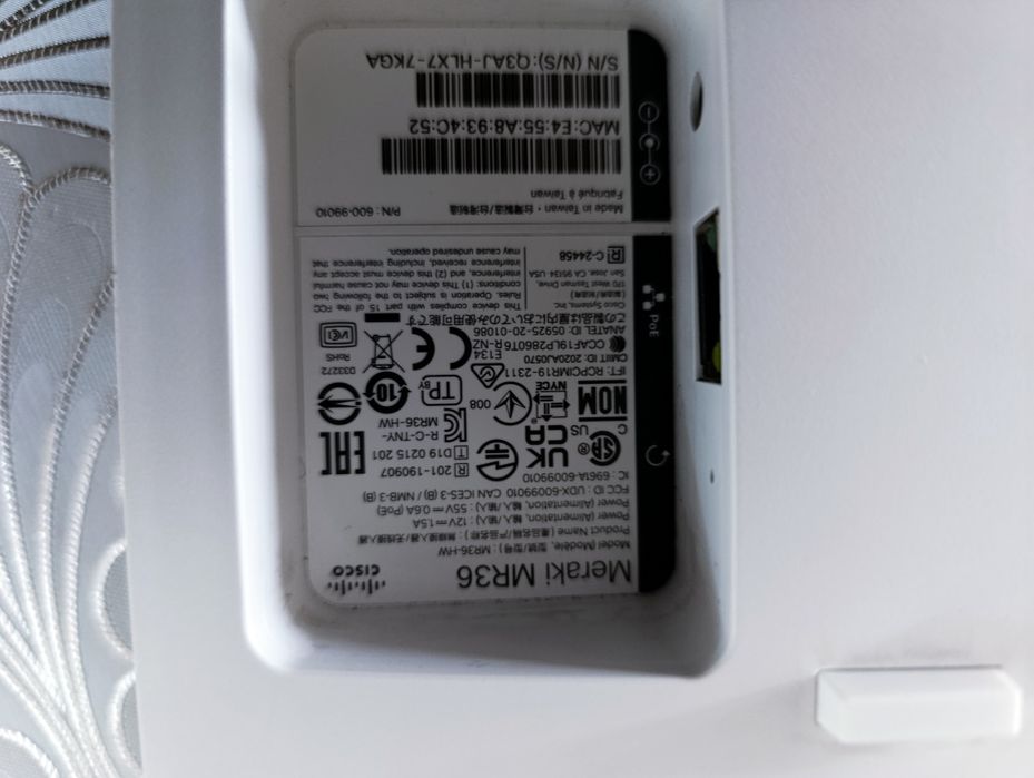 Router Access point Cisco Meraki MR 36-HW