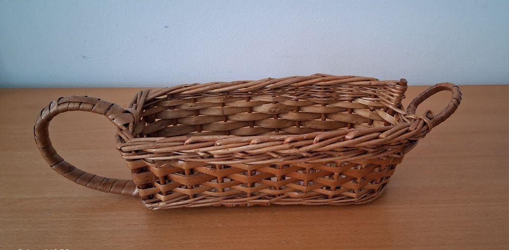 Cestos Verga para Garrafas - Vintage