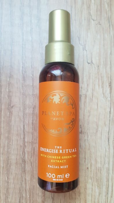 Avon Planet Spa mgiełka do twarzy energizująca zielona herbata