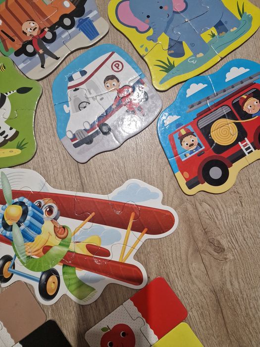 Wszystkie puzzle ze zdjecia jako komplet