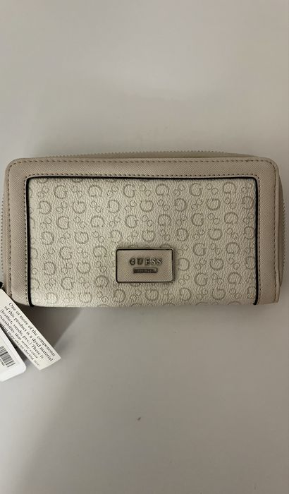 Portfel Guess beżowy