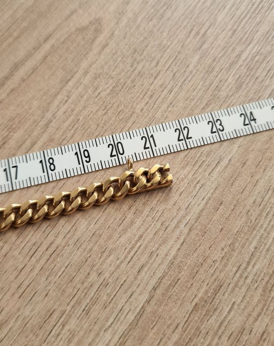 Pulseira em Ouro Malha Barbela 19.2k