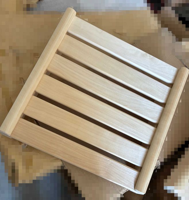 Conjunto de Sauna / Banho Turco: Balde + Colher + Apoio de Cabeça/Pés - 6 pcs - 230€