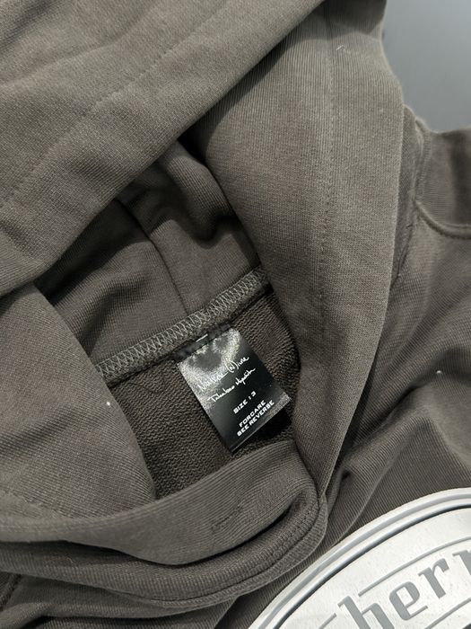 худи Number Nine Lambretta Shield Brown Hoodie N9 Balenciaga Rick Owens