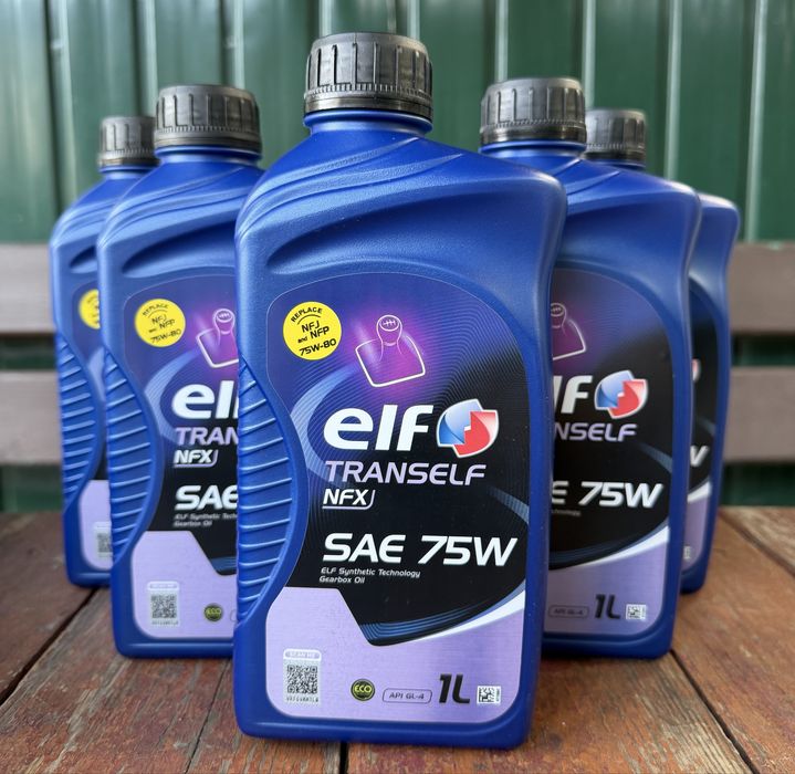 Масло 5W40 5W30 10W40 75W Elf олива