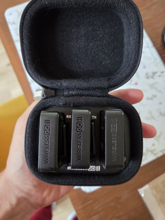 Doskonały Mikrofon Krawatowy - RODE Wireless II (2 generacja) + Charge Case