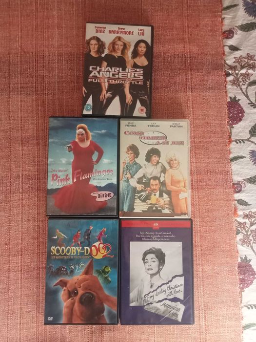 5 DVD's de Comédia