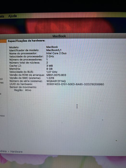 MacBook 2008 13’