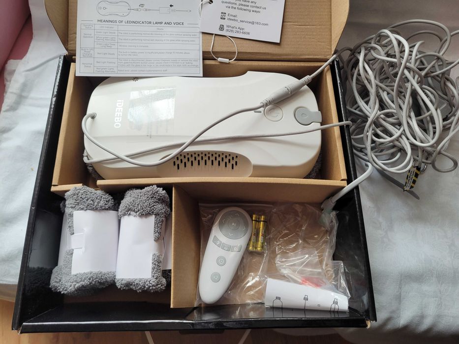 Robot do mycia okien ideebo e300