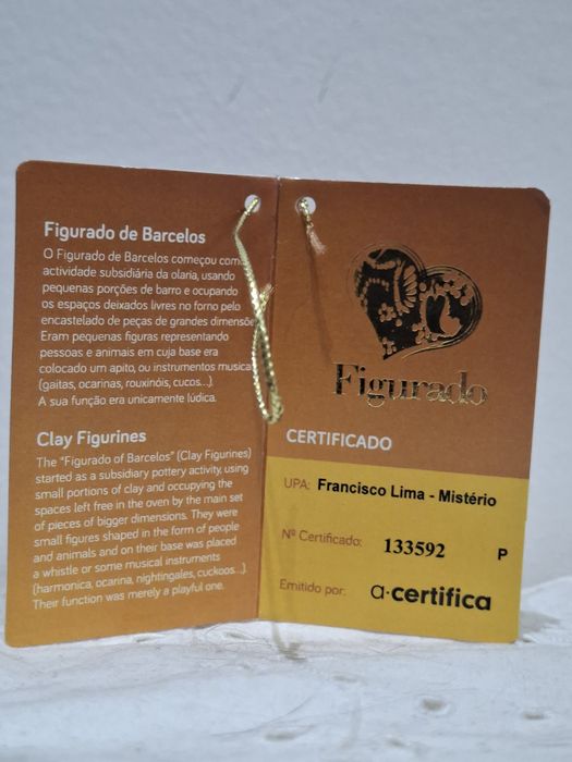 Diabo musico do ceramista Francisco Lima de Barcelos Mistério filhos