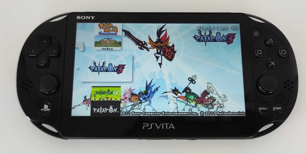 Playstation VITA 2000 - Desbloqueada - Cartão 256GB - Excelente