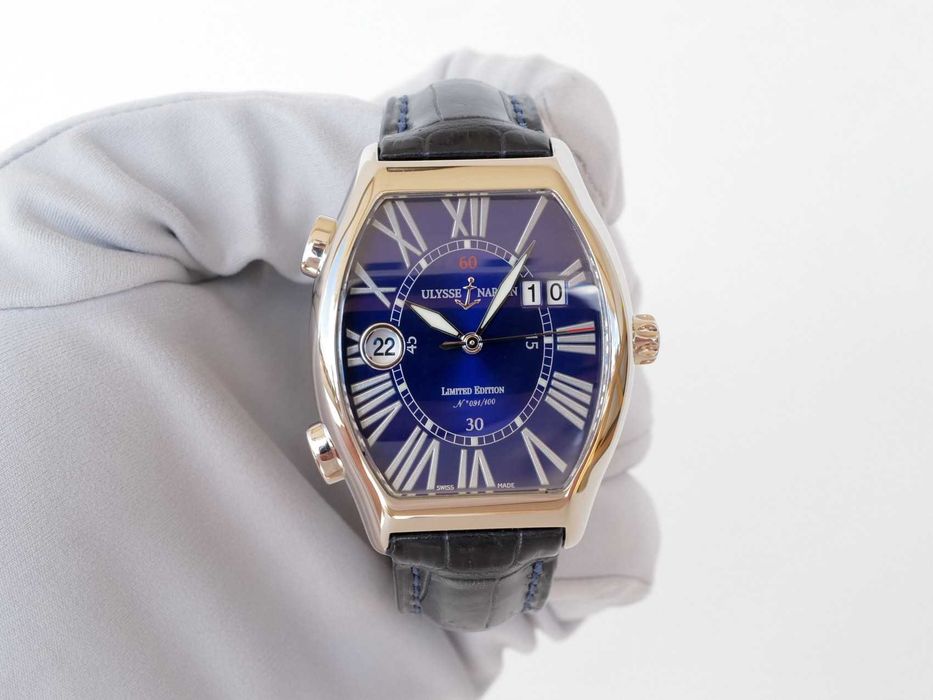 Ulysse Nardin Michelangelo Gigante UTC 18K White Gold Limited Edition