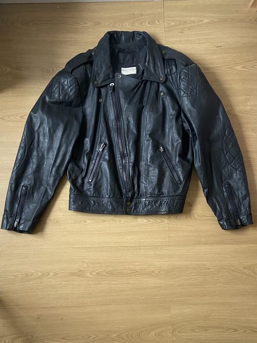 Casaco vintage de couro