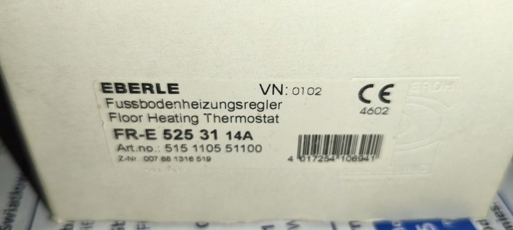 Termostaty eberle fr-e 525 31  14A