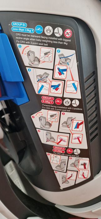 Cadeira Chicco Auto 123