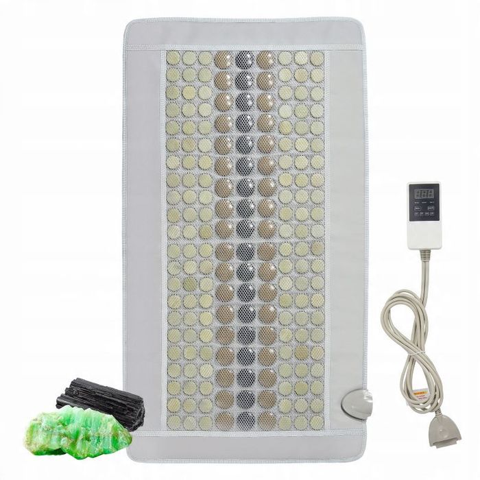 Vevor Pas Grzewczy 1000x550x7,5MM 132 Jadeit Zawierają Jony Ujemne Skó