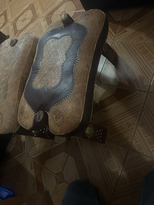 Conjunto de 2 bancos decorativos