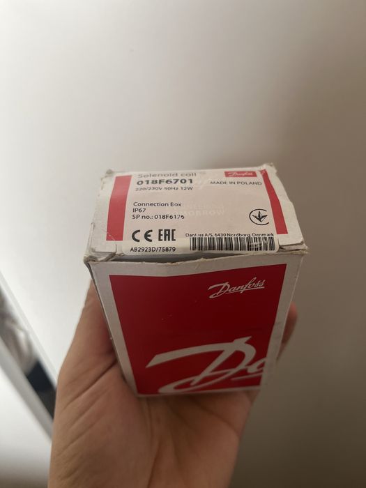 Cewka do zaworu Danfoss 018F6701 12W