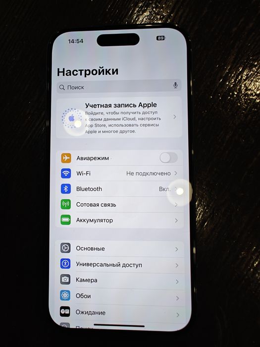 Iphone 15 black 128 Gb eSim/rSim