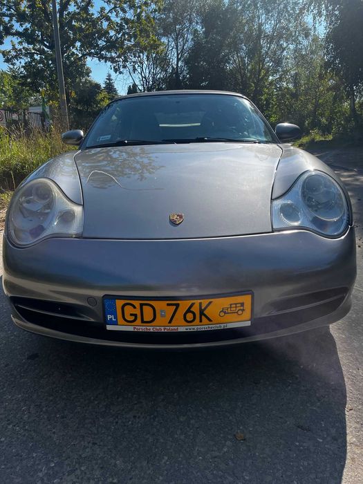 Porsche 911 model 996 Carrera 3,6 cabrio 320 KM rok 2002 Manual Gdańsk