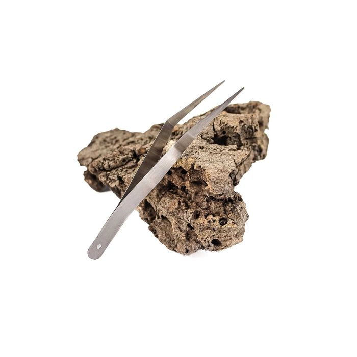 Pęseta miękka zakrzywiona 12 cm