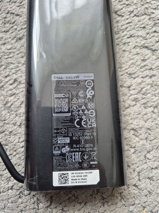 Nowy oryginalny zasilacz Dell 130W 19.5V HA130PM130 0V363H Slim Sosnowiec