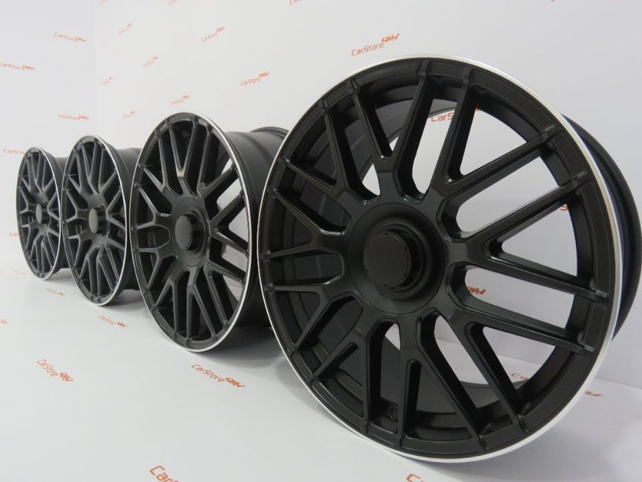 Jantes Look Mercedes Amg 19 x 8.5 et42 5x112 Preto + Polido