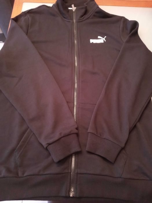 PUMA bluza  NOWA cienka czarna męska L