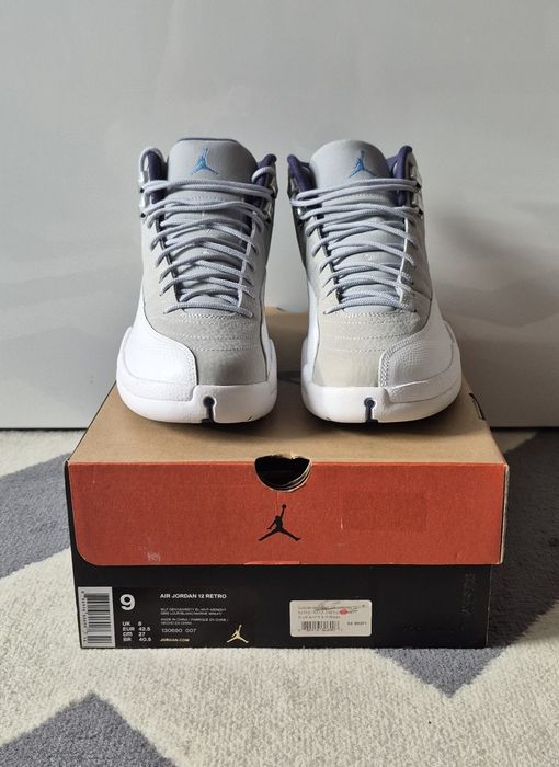 Air Jordan 12 Retro Grey Univesity Blue roz 42,5  I roz 44 uwaga