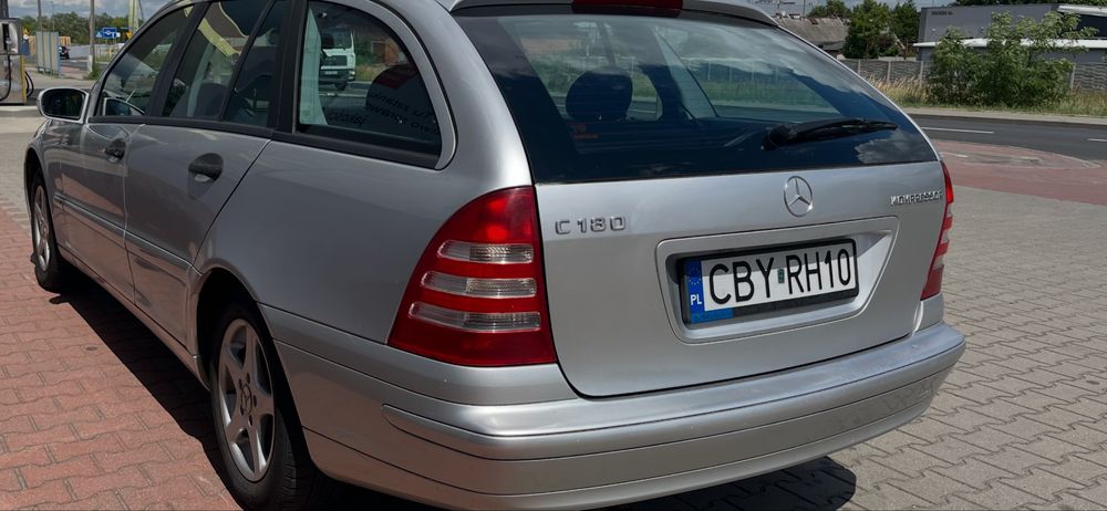 Mercedes 1.8 143KM 238tys.km! Oryginał Bezwypadkowy OC i BT do 2027!