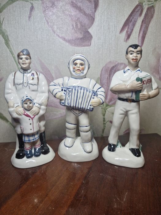 Фарфоровые статуэтки СССР. Раритет. Фигурки. Статуетки. Порцеляна