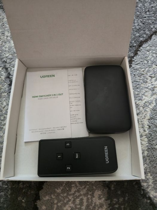 Перемикач UGREEN HDMI 3 в 1