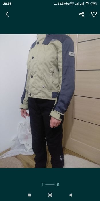 BMW курточка Захист спини плечей ліктів