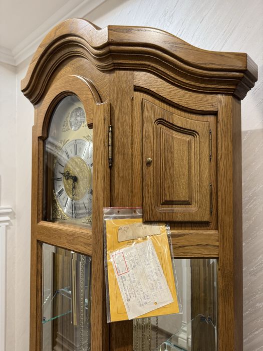 Антикварний годинник підлоговий (напольный) з боєм