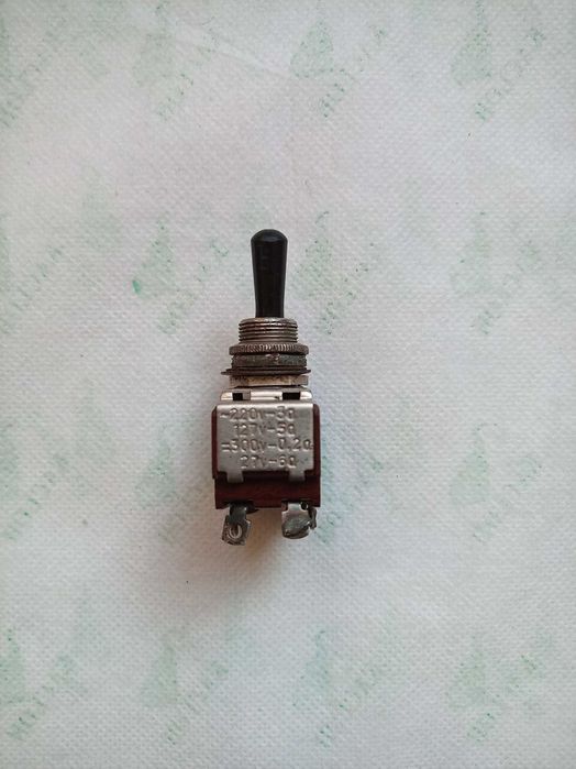 Тумблер, микропереключатель (б/у, ссср).