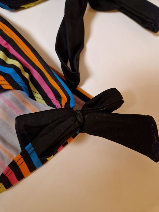 bikini kostium kąpielowy dwuczęściowy  w paski
