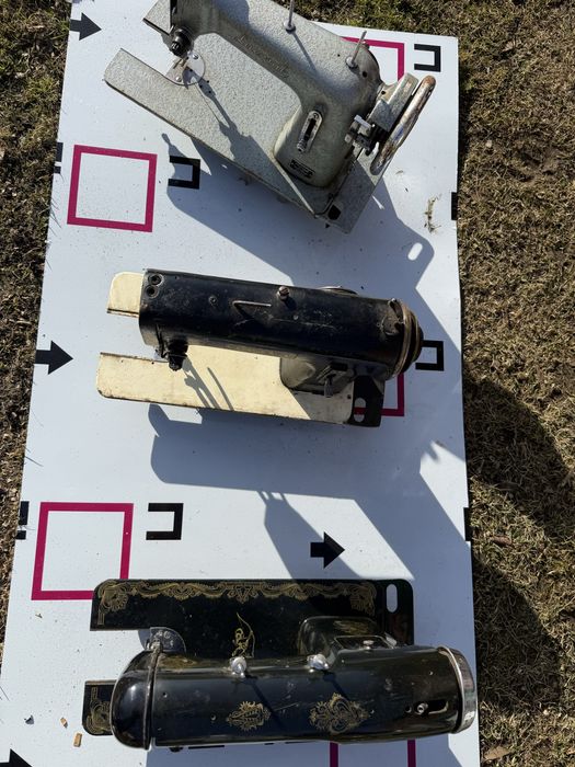 3 stare maszy do szycia