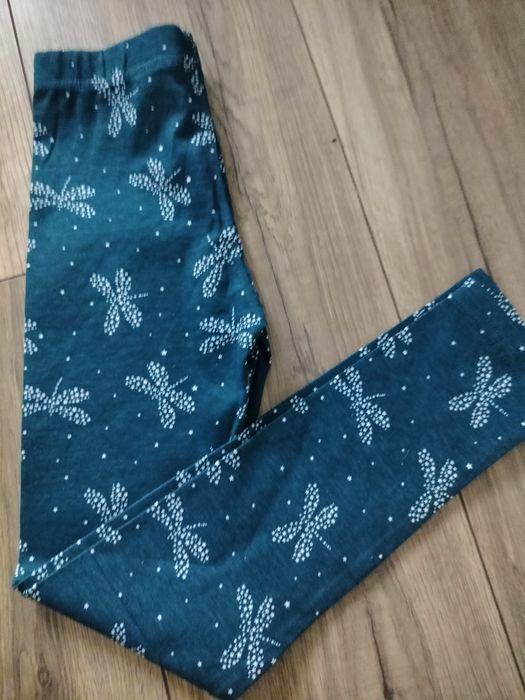 Leginsy dla dziewczynki 122 nowe Pepco