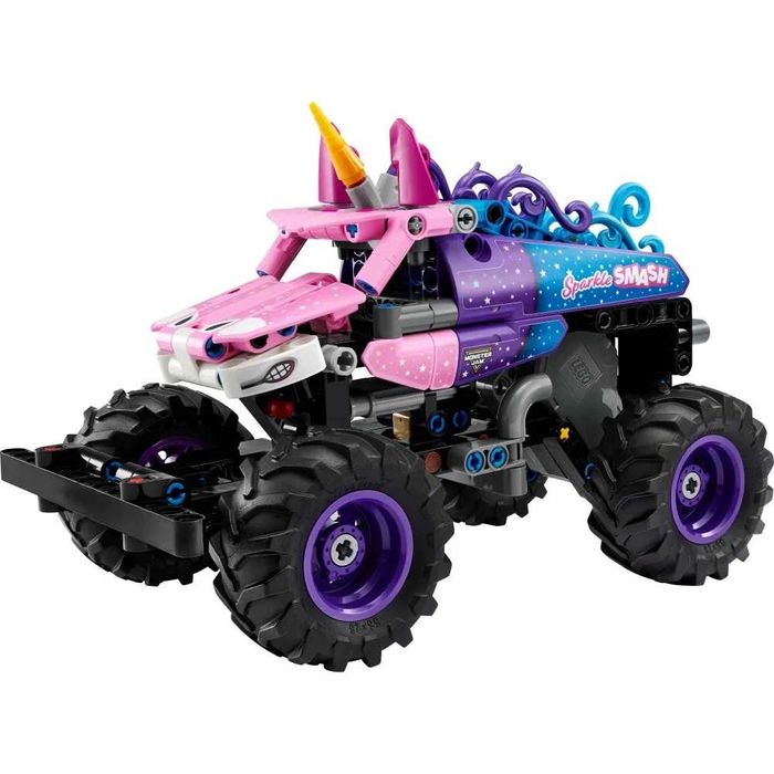 Klocki Lego Technic 42220 Monster Jam Sparkle Smash z napędem typu pull-back