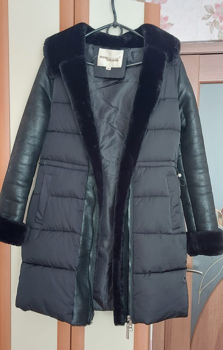 Зимняя куртка-дубленка