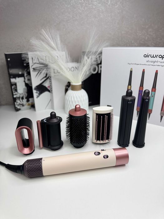 Стайлер для волосся 6в1 Airwrap HS08 Ceramic Pink