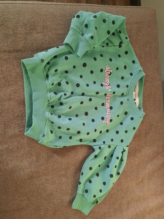 Свитшот- кофта, свитерок флисовый теплый фирмы Next бирюзового цвета