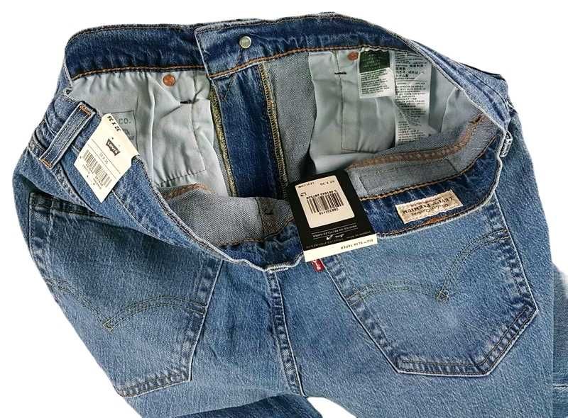 Męskie jeansy Levi's 512 Slim Taper oryginalne nowe Levisy - W32/L36