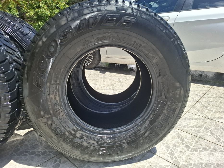 Conjunto de 4 Pneus 265/70 R15 (Yokohama + Three-A)