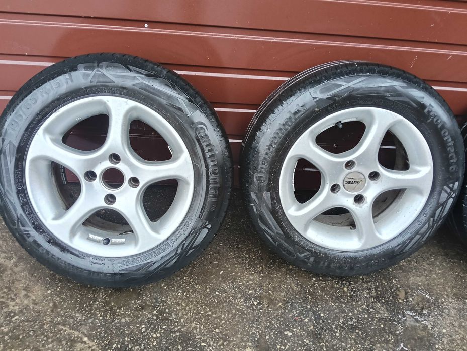 Alufelgi 15 Cali Audi 80 b4 /b3 4x108 +Opony KPL Koła WYSYŁKA ET35