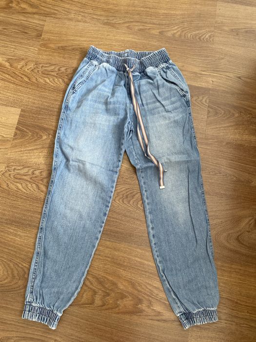 Jeansy joggery Oxxo roz. 36